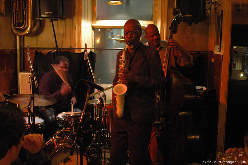 Charles Gayle Trio @ Glenn Miller Café, Stockholm 2006-02-12 - dsc_6308.jpg - Photo: Heiko Purnhagen 2006