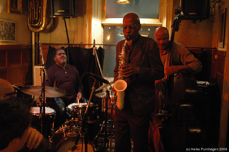 Charles Gayle Trio @ Glenn Miller Café, Stockholm 2006-02-12 - dsc_6311.jpg - Photo: Heiko Purnhagen 2006