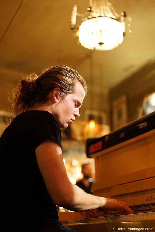 Kajfeš/Zethson/Berthling/Holmegard @ Glenn Miller Café, Stockholm 2015-09-28 - dscy0083.jpg - Photo: Heiko Purnhagen 2015